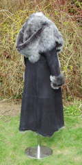 Black Brisa Sheepskin Coat