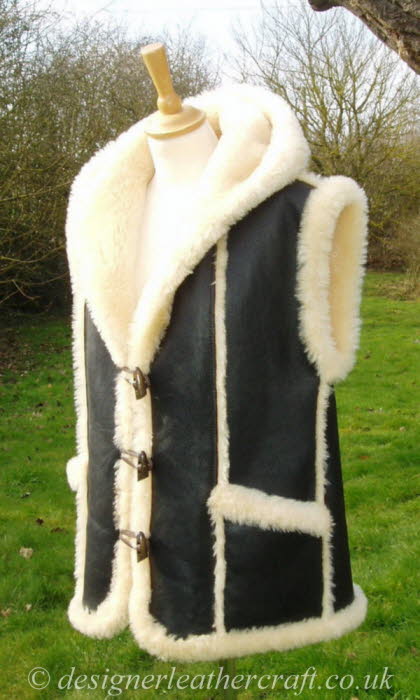 The Seams are Reinforced where the Gilet Pockets are Sewn In