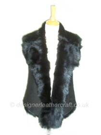 Waterfall Gilet with Collar